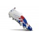 Adidas Predator Elite Senza Lacci Fg Bianco Blu Rosso
