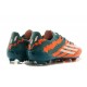 Adidas F50 AdiZero TRX FG Scarpe Calcio PELLE Verde Arancione Bianco