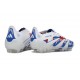 adidas Predator Elite FG Scarpa Blu Bianco Rosso