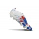 adidas Predator Elite FG Scarpa Blu Bianco Rosso