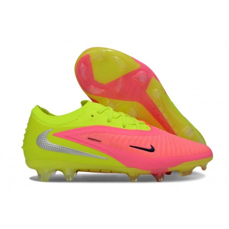 Nike Phantom 6 Elite Low FG Rosa Limelight