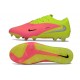 Nike Phantom 6 Elite Low FG Rosa Limelight