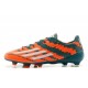 Adidas F50 AdiZero TRX FG Scarpe Calcio PELLE Verde Arancione Bianco