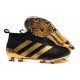 Nuovi Scarpette da Calcio Adidas Ace 16+ Purecontrol FG / AG Paul Pogba Nero Oro