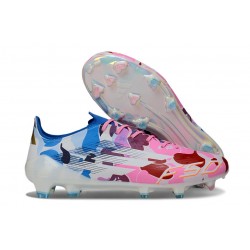 adidas F50 Elite FG Nuovo Bianco Rosso Blu
