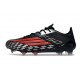adidas F50 Elite FG Nuovo Nero Rosso