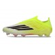 Scarpe adidas F50 Elite Laceless FG Giallo Nero