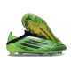 Scarpe adidas F50 Elite Laceless FG Verde Nero