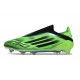 Scarpe adidas F50 Elite Laceless FG Verde Nero
