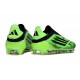 Scarpe adidas F50 Elite Laceless FG Verde Nero