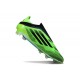 Scarpe adidas F50 Elite Laceless FG Verde Nero