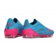 Scarpe adidas F50 Elite Laceless FG Blu Rosa