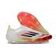 Scarpe adidas F50 Elite Laceless FG Bianco Nero Rosso