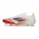 Scarpe adidas F50 Elite Laceless FG Bianco Nero Rosso