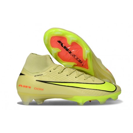 Nike Mercurial Superfly 10 Elite FG Limelight Volt Hyper Cremisi