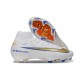 Scarpa da Calcio Nike Mercurial Superfly 10 Elite FG Bianco Blu Oro