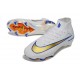 Scarpa da Calcio Nike Mercurial Superfly 10 Elite FG Bianco Blu Oro