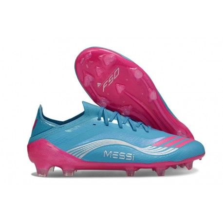 adidas F50 Elite FG Nuovo Blu Rosa