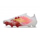 adidas F50 Elite FG Nuovo Bianco Rosso Oro
