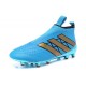 Nuovi Scarpette da Calcio Adidas Ace 16+ Purecontrol FG / AG Blu Oro