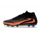 Nike Phantom 6 Elite High FG Nero Arancio