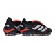 Scarpa Adidas Predator 26 Elite FT FG Nero Bianco Rosso