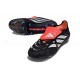 Scarpa Adidas Predator 26 Elite FT FG Nero Bianco Rosso