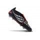 Scarpa Adidas Predator 26 Elite FT FG Nero Bianco Rosso