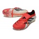 Scarpa Adidas Predator 26 Elite FT FG Rosso Bianco Nero