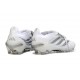 Scarpa Adidas Predator 26 Elite FT FG Bianco Argento