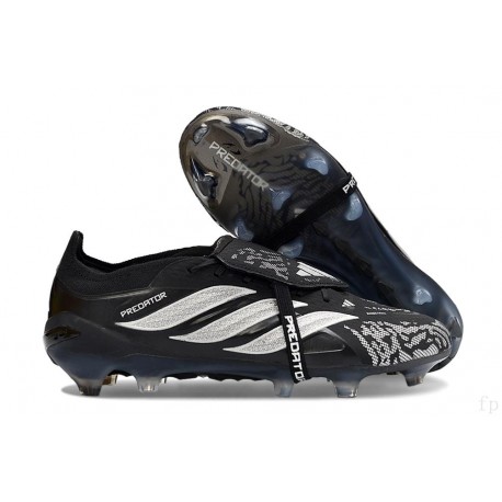 Scarpa Adidas Predator 26 Elite FT FG Nero Argento