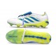 Scarpa Adidas Predator 26 Elite FT FG Bianco Blu Giallo