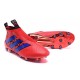 Nuovi Scarpette da Calcio Adidas Ace 16+ Purecontrol FG / AG Rosso Blu