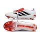 Scarpa Adidas Predator 26 Elite FT FG Bianco Nero Rosso