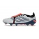 Scarpa Adidas Predator 26 Elite FT FG Grigio Nero Rosso