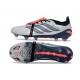 Scarpa Adidas Predator 26 Elite FT FG Grigio Nero Rosso