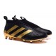 Nuovi Scarpette da Calcio Adidas Ace 16+ Purecontrol FG / AG Paul Pogba Nero Oro