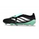 Scarpa Adidas Predator 26 Elite FT FG Nero Bianco Verde