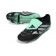 Scarpa Adidas Predator 26 Elite FT FG Nero Bianco Verde
