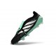 Scarpa Adidas Predator 26 Elite FT FG Nero Bianco Verde