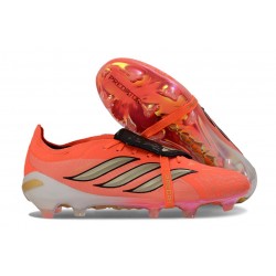 Scarpa Adidas Predator 26 Elite FT FG Rosso Nero