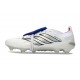 Scarpa Adidas Predator 26 Elite FT FG Bianco Argento Blu