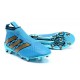 Nuovi Scarpette da Calcio Adidas Ace 16+ Purecontrol FG / AG Blu Oro