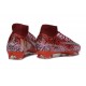 Nike Zoom Mercurial Superfly X Elite FG Safari Rosso Argento