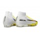 Nike Zoom Mercurial Superfly X Elite FG Bianco Oro Giallo