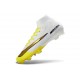 Nike Zoom Mercurial Superfly X Elite FG Bianco Oro Giallo
