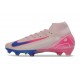 Nike Zoom Mercurial Superfly X Elite FG Rosa Blu