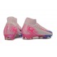 Nike Zoom Mercurial Superfly X Elite FG Rosa Blu