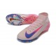 Nike Zoom Mercurial Superfly X Elite FG Rosa Blu