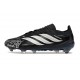 Adidas Predator 26 Elite Low FG Nero Bianco